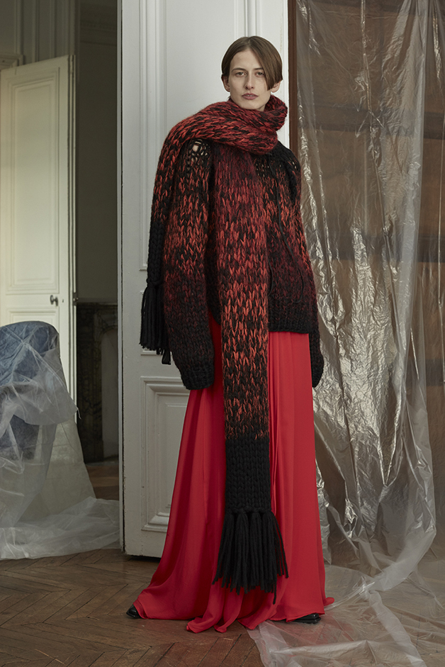 SWEATER - SCARF - SKIRT - ILARIA NISTRI FALL WINTER 2018 COLLECTION