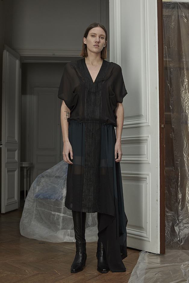 DRESS - SHORTS - GAITERS - ILARIA NISTRI FALL WINTER 2018 COLLECTION