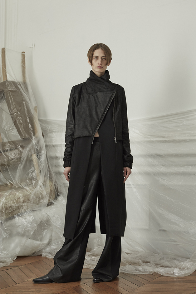 LEATHER COAT - LEATHER PANTS - ILARIA NISTRI FALL WINTER 2018 COLLECTION